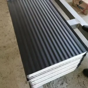 PU Metal Wall Panel Exterior Interior Building Durable Sandwich Panels ISO Certified 1 Year Warranty 40kg/m3 Density Custom