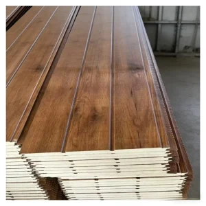 PU Sandwich Panel Metal Carved Exterior Wall Siding Insulated Decorative Polyurethane Foam Panels