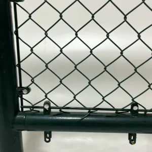 PVC-Coated Chain Link Fence Mesh Factory Direct Hot-Dipped Galvanized Woven Steel Wire