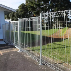 PVC Coated Hot Dipped Galvanized Heat Treated Roll Top Triangle Security Fence Welded Wire Mesh Anti-Climb Waterproof