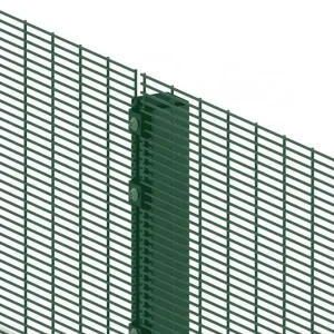 PVC Coated Iron & Low Carbon Steel 358 Anti Climb Prison Mesh Fence CE Certified Sustainable Customizable Color Modern Design