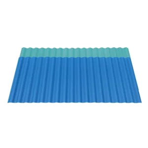 PVC Coated UPVC Corrugated Roofing Sheets Heat Resistant Durable Modern Design For Warehouse Outdoor Use