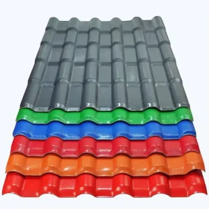 PVC Corrugated Roofing Sheet Pre Painted Galvanized Rain Cover for Roofs Bending Welding