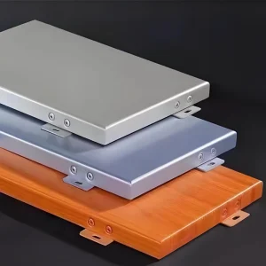 Custom-Size Solid Aluminum PVDF-Coated Fire-Resistant Exterior Wall Panels for Hotels and Outdoor Commercial Building Exteriors