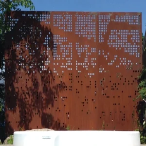 Perforated Aluminum Metal Panels for Building Wall Projects