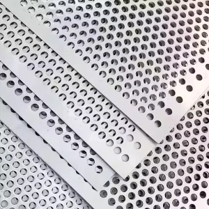 Perforated Metal Sheet Decorative Black Perforated Sheet Metal 304 Perforated Steel Sheet Perforated Garage Ceiling Panels