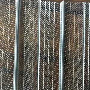 Perforated Square Hole Galvanized Expanded Metal Flat Rib Lath Building Materials for Screen with Cutting Service