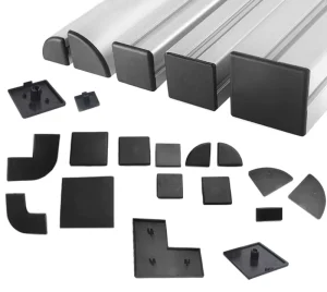 Plastic End Capping for T Slot Aluminum Extrusion Profiles