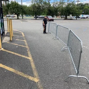 Portable Welded Event Security Fence for Checkpoints and Queues