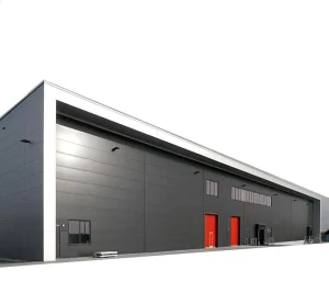 Portal Frame Steel Structure Hall Shed Hangar Garden Buildings Metal Building Materials Warehouse Prefabricated