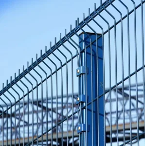 Powder-Coated 3D Welded Steel Mesh Fence Panel for Outdoor Boundary Protection