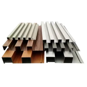Powder Coated Aluminum Alloy Fireproof Waterproof Eco Friendly Modern Great Wall Panels Wave Advertising Wall Board Cladding