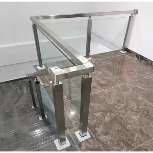 Powder-Coated Galvanized Steel Handrail Railing for Balcony Stair Balustrades Indoor Garden Courtyard Villa