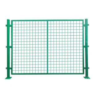 Powder-Coated Galvanized Welded Wire Mesh Fence Panel for Workshop, Warehouse, and Industrial Security