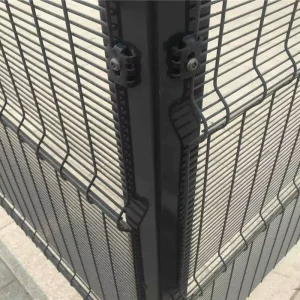 Powder Coated Heat Treated Anti Climbing Clearview Fencing with UV Resistant for Prison Mesh Security