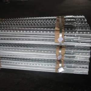 Powder-Coated Used Studded Metal T-Post Decorative Fence