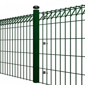 Powder Sprayed or Hot Dipped Galvanized Welded Korea Fence for Garden