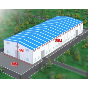 Pre Engineering Metal Building Materials Kits Prefabricated Steel Structures Light Weight Warehouse Construction With Design