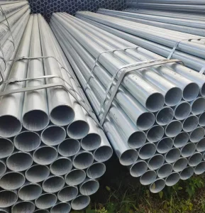 Pre Galvanized EN10255 S195T 50mm X 3.2mm X 6m Medium for Water Supply Galvanized Steel Pipe
