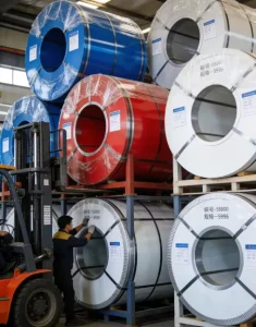 Pre-painted Galvanized Steel Coil Color Coated Metal Sheet Roll for Roofing and Cladding 0.2-1.2mm Thickness