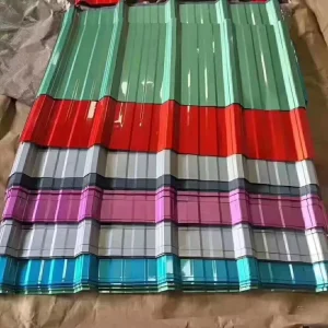 Pre painted SGCH Tole PPGI Zinc Galvanized Corrugated Steel Metal Roofing Sheet with BIS SASO Certification and Welding Service