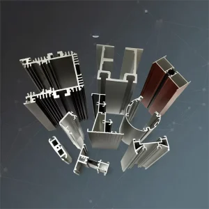 Precision Extrusion 6000 Series Aluminum Profiles for Cabinets with Welding and Bending Services