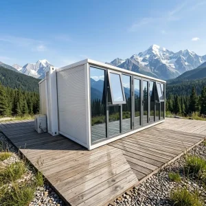 Prefab Container House Low Cost Prefab Cabin Steel Garden Shed Capsule Modular House Tiny Homes for Sale Office High Quality