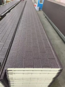 Prefab Fireproof Eco-Friendly Moisture-Proof Color Coated PPGI Steel Surface Insulated Panels for Cold Room Hotel Exterior