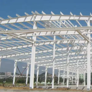 Prefab Heavy Steel Structure Building for Office & Hotel Use with Welding & Cutting Services Included