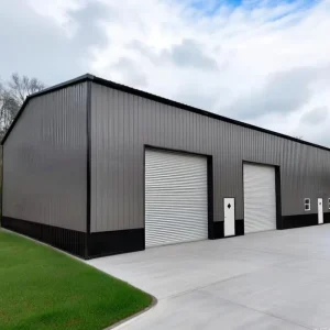 Prefab Small Steel Structure Warehouse Building With Steel Frame and Roofing System