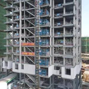 Prefab Steel Structure Apartment Building with Good Insulation Permanent Purpose Steel Structure Building