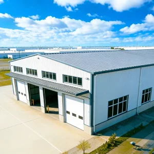 Prefab Steel Structure Warehouse Industrial Factory for Logistics Center Storage Prefab House