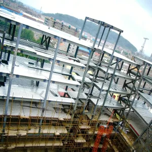 Prefabricated Galvanized Light Steel Frame Structure Building Quick install Commercial & Industrial Facility