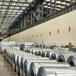 Prefabricated House and Steel Structure Warehouse Application DX51D DX52D ASTM A653 JIS G3302 Galvanized Metal Coil