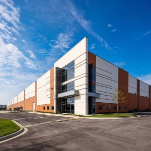 Prefabricated Industrial Steel Structure Workshop Warehouse Building Custom Metal Construction for Commercial Projects