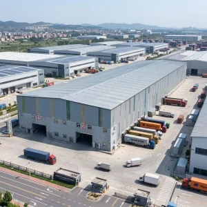 Prefabricated Metal Industrial Steel Structures for Steel Workshop Buildings and Warehouses