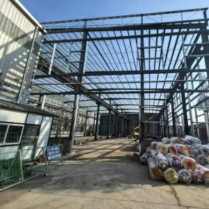 Prefabricated Modern High Strength Steel Structure Workshop Industrial Building Metal Frame Factory Warehouse for Manufacturing