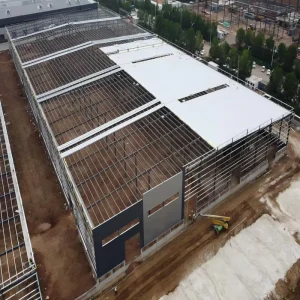 Prefabricated Steel Construction Factory Prefabricated Buildings Customized Workshop Metal Building Materials