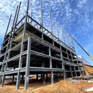 Prefabricated Steel Modular Building System High Strength for Custom Workshops Villas Hotels Hospitals Sports Arenas Warehouses