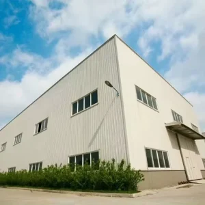 Prefabricated Steel Modular Building System with High Strength for Custom Workshops Villas Sports Arenas and Warehouses