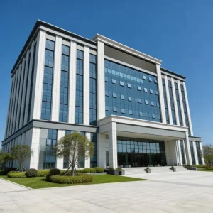 Prefabricated Steel Office Building Fast Assemble Multi storey Steel Structure Economical Prefab Construction Fire Resistant