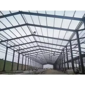 Prefabricated Steel Structure Building For Food Industry Warehouse CE ISO9001 Certification Industrial Design Customizable