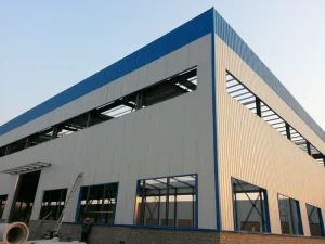 Prefabricated Steel Structure Building Industrial Warehouse Workshop Office Commercial Metal Frame Construction