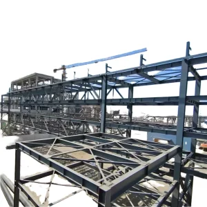 Prefabricated Steel Structure High Strength Modular Building System Custom Workshops Villas Sports Arenas Warehouse Prefab