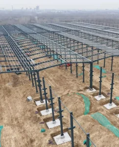Prefabricated Steel Structure High Strength Modular Building System for Warehouses Workshops and Sports Arenas