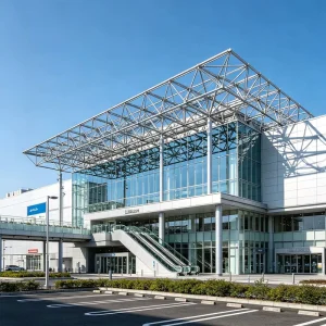 Prefabricated Steel Structure Hotel Office Building Commercial Modern High Strength Frame Modular Galvanized Durable
