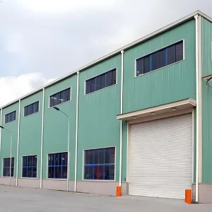 Prefabricated Steel Structure Warehouse Building With Precise Steel Frames for Industrial Storage