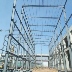 Prefabricated Steel Structure Warehouse Prefab Metal Frame Industrial Workshop Building For Factory Storage Garage