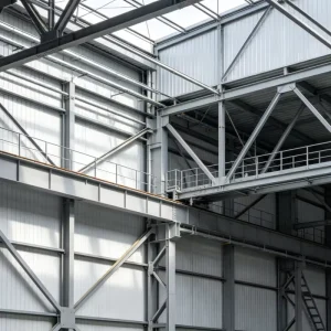 Prefabricated Steel Structure Workshop Warehouse Hot Galvanized Metal Frame Construction Building for Factory Storage Use
