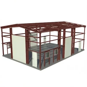 Prefabricated Steel Structures Warehouse Metal Building Kits Prefab Workshop Steel Structure Building Construction